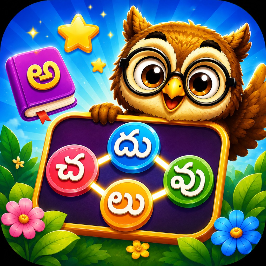 Word Jam Telugu app icon